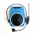 Усилитель голоса TerraSound ПМ-3Р(син) Поясной громкоговоритель с беспроводным микрофоном